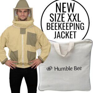 NEW Humble Bee 322 Aero 2XL Beekeeping Jacket with Square Veil Bee suit Vented V
